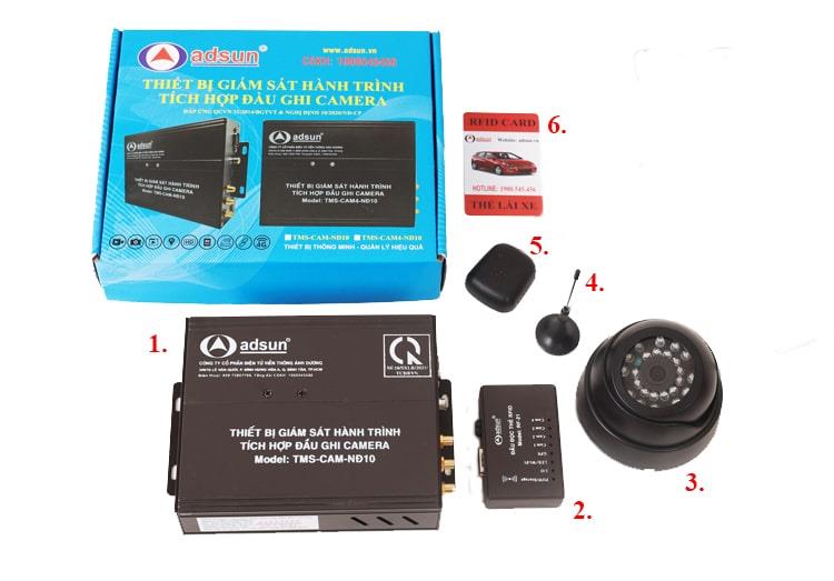 Camera nghị định 10 TMS-CAM-NĐ10 dành cho xe cont, đầu kéo và xe khách